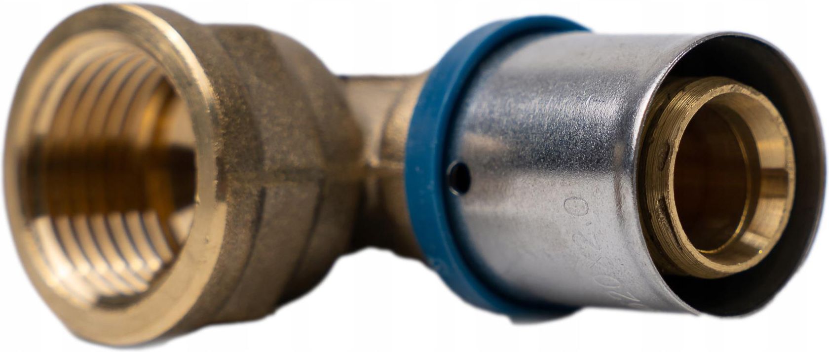 20 Raccordi A Crimpare Pex 3/4 X 3/4 In Ottone Senza Piombo - Efield