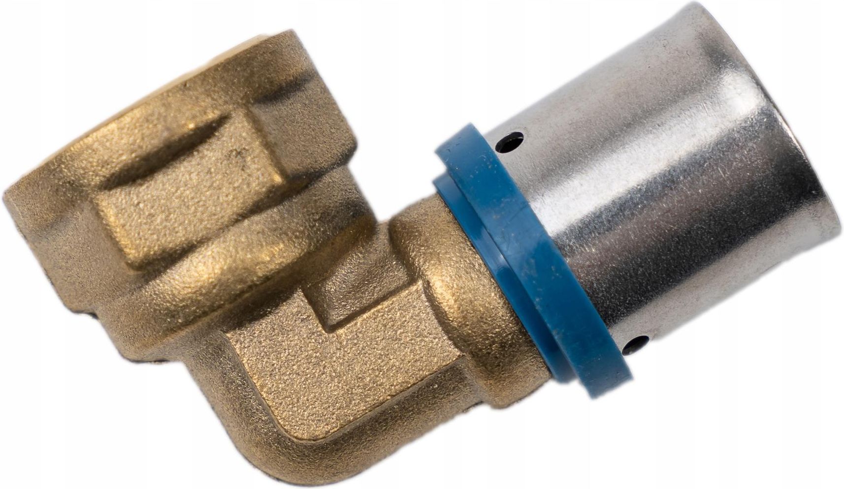 10 Raccordi A T In Ottone Per PEX 1/2 X 3/4 X 1/2 - XFITTING, Senza Piombo - Foto 6