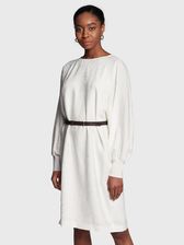 Fabiana Filippi Sukienka codzienna ABD222B739 Écru Regular Fit