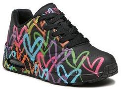 Sneakersy Skechers - Highlight Love 177981/BKMT Black/Multi