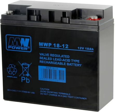 Akumulator żelowy 12V/18Ah MWP
