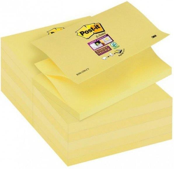 Bloczek Z Notes 76X127Mm Żółty R350 12Ss Cy 90K Super Sticky 7000519783 ...