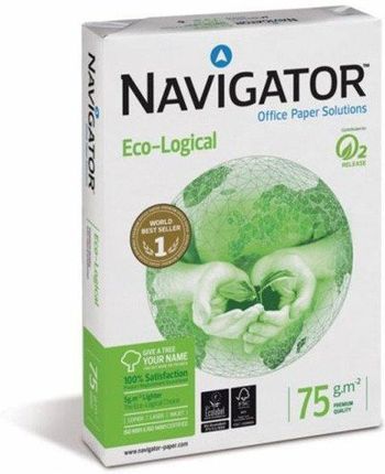 Papier Ksero Navigator Eco Logic A4 75G 500Ark 82467A75