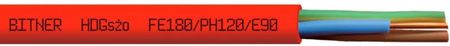 Bitner Przewód Ognioodporny Ph120 Fe180 E90 Hdgs 3x1 Żo 300/500V B2Ca-S1A D0 A1 Bębnowy B52050