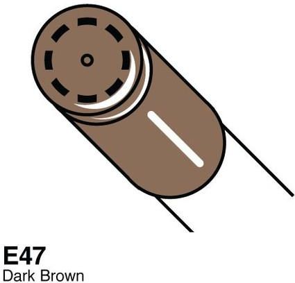 COPIC Ciao E47 Dark Brown