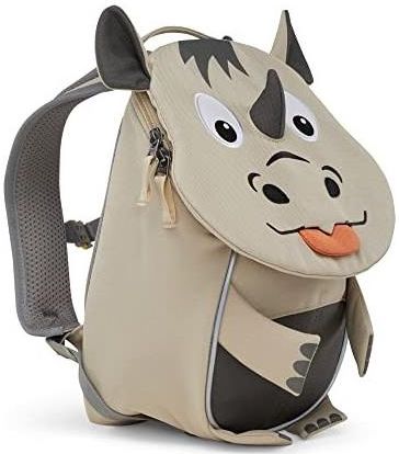 Affenzahn Little Friend Rhino Backpack Beige/Grey