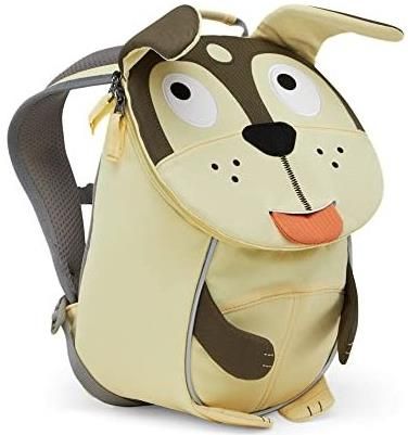 Affenzahn Little Friend Tonie Dog Backpack Light Yellow/Brown
