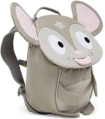 Affenzahn Little Friend Tonie Mouse Backpack Grey/Pink