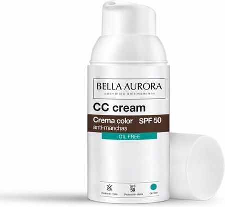 Krem Bella Aurora Cc Cream Spf 50 Bez Oleju 30ml