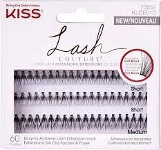 Kiss Lash Couture rzęsy kępki Faux Mink x60