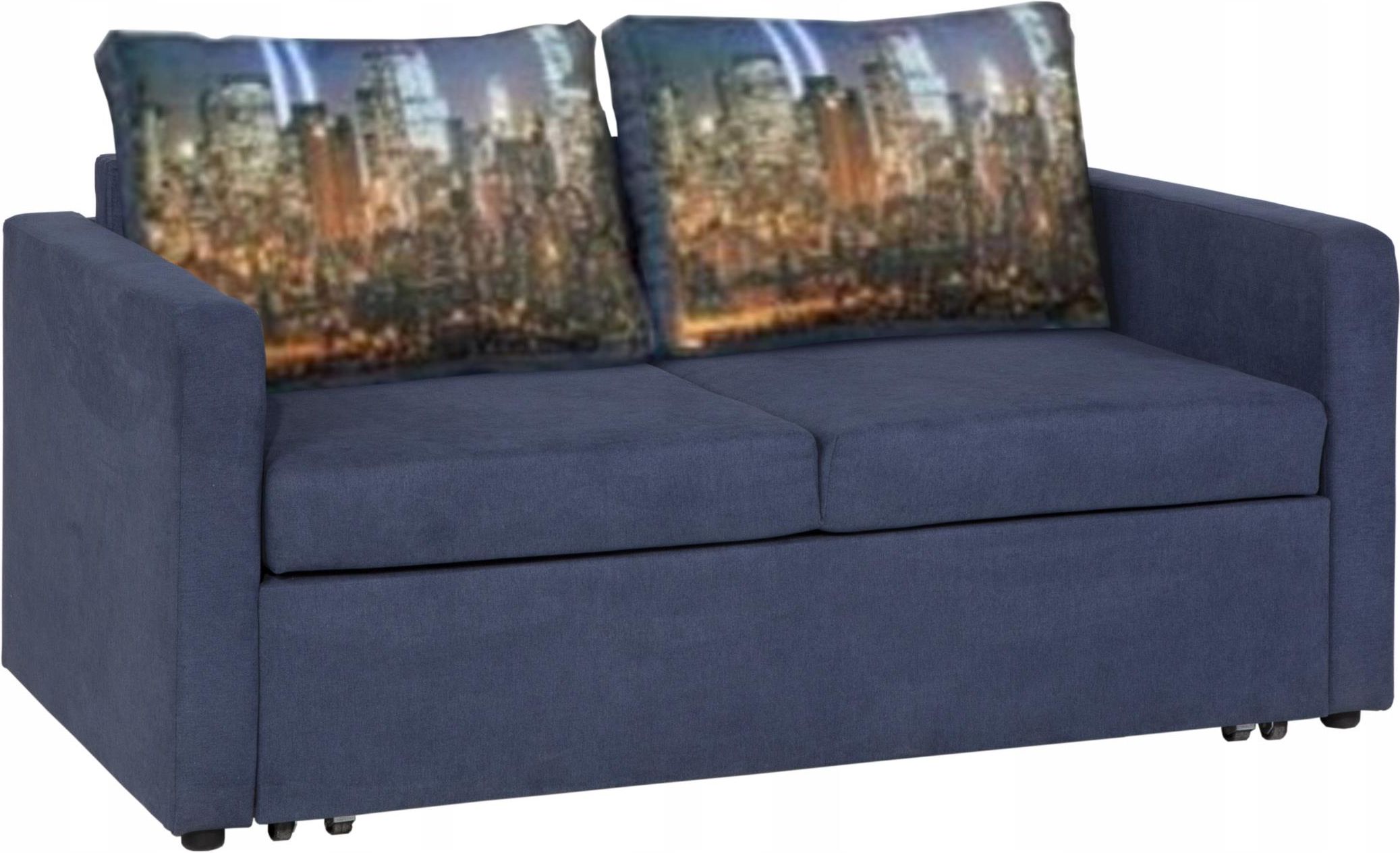 Mebelbos Sofa Dwuosobowa Rozkładana American 2Dl Granatowa 13100166344 ...