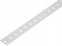 Zdjęcie Płaskownik Perforowany Stalowy Biały 1000x35x1.5mm - Sierpc
