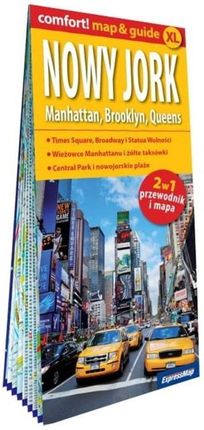Comfort! map&guide Nowy Jork. Manhattan 2w1