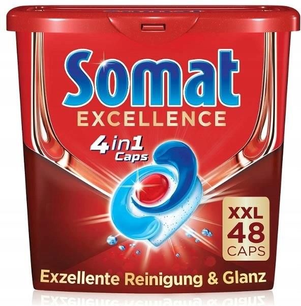 Somat Excellence kapsułki do zmywarki 4w1 96 szt - Ceny i opinie - Ceneo.pl