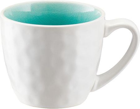 Villa Italia Filiżanka Z Kamionki Szaro-Niebieska 240ml Ze Spodkiem Opal Blue (TZ513) - zdjęcie 3