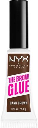 NYX Professional Makeup The Brow Glue klej do brwi Dark 5g