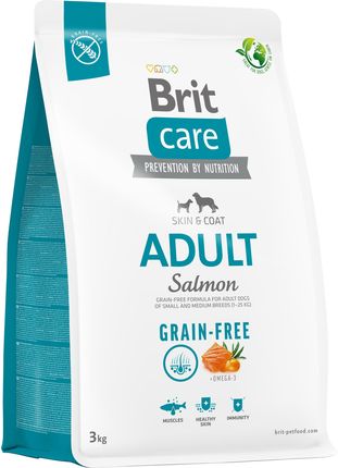 Brit Care Grain-free Adult Small & Medium Salmon 3Kg