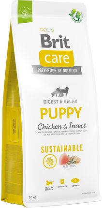 Brit Care Sustainable Puppy Chicken Insect 2X12kg