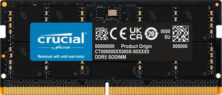 Crucial DDR5 32GB 5200MHz CL42 SO-DIMM (CT32G52C42S5)