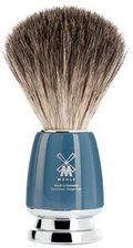 Zdjęcie Mühle Średni Pędzel Do Golenia Rytmo Z Włosia Borsuczego Pure Badger Niebieska Żywica - Słomniki