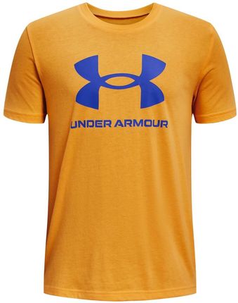 Dziecięca Koszulka z krótkim rękawem Under Armour UA Sportstyle Logo SS 1363282-782 – Żółty