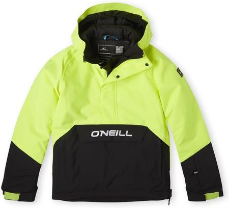 O'Neill Dziecięca Ocieplana Anorak Jacket 450000542015 Neonowy