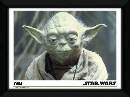 Star Wars Yoda Obraz W Ramie Opinie I Atrakcyjne Ceny Na Ceneopl