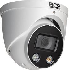 Bcs Line Kamera Ip Bcs-L-Eip55Fcr3L3-Ai1 Kopułowa 5Mpx Z Alarmami Świetlnymi I Dźwiękowymi (BCSLEIP55FCR3L3AI1)