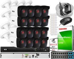 Bcs View Zestaw Monitoringu 16 Kamer 4 Mpx Ir 30M Funkcje Inteligentne (ZM23220)