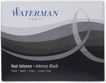 Waterman Naboje Długie Czarne 8 Sztuk S0110850