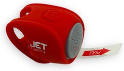 Zdjęcie Jet Dzwonek Rowerowy B18 Elektroniczny 90Db Silikonowy Czerwony - Płock