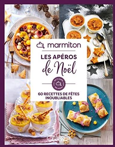 Marmiton - Les apéros de Noël: 60 recettes de fêtes inoubliables - Literatura obcojęzyczna 