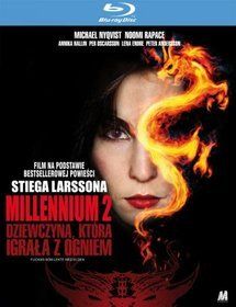 Millennium: Dziewczyna, która igrała z ogniem (Flickan som lekte med elden, Millennium part 2) (Blu-Ray)