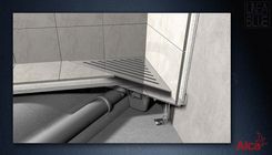 Zdjęcie Alcaplast narożny przyścienny ARz1 - Zielonka