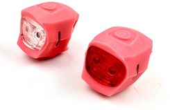 Zdjęcie Jet Komplet Lamp Rowerowych S90 2Led Czerwone Czerwony - Kartuzy