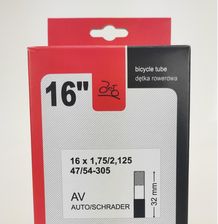 Zdjęcie Jet Dętka 16 X1,75 2,125 Av 32mm Czarny - Łochów