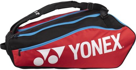 Yonex Torba Tenisowa Club Racket Bag X 12 Czarny Czerwony