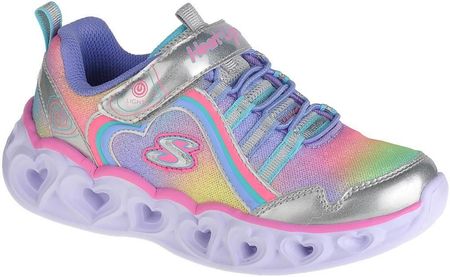 buty sneakers dla dziewczynki Skechers Heart Lights-Rainbow Lux 302308L-SMLT