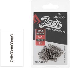 Zdjęcie Mikado Krętlik Jaws Triple Swivels - Krynica-Zdrój