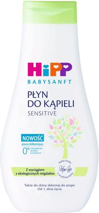 Hipp Babysanft Płyn Do Kąpieli Sensitive 350ml