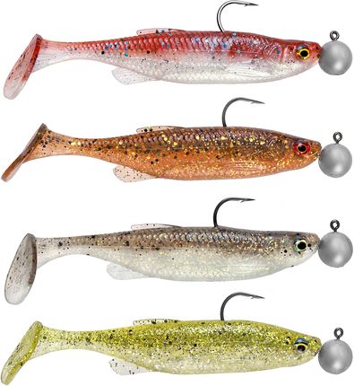 Savage Gear Zestaw Gum Zbrojonych Fat Minnow T-Tail Rtf Clear Water Mix 20 13