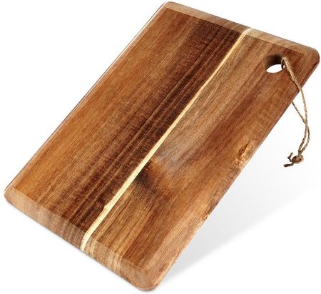 Deska do krojenia serwowania drewniana 31,5x22 cm