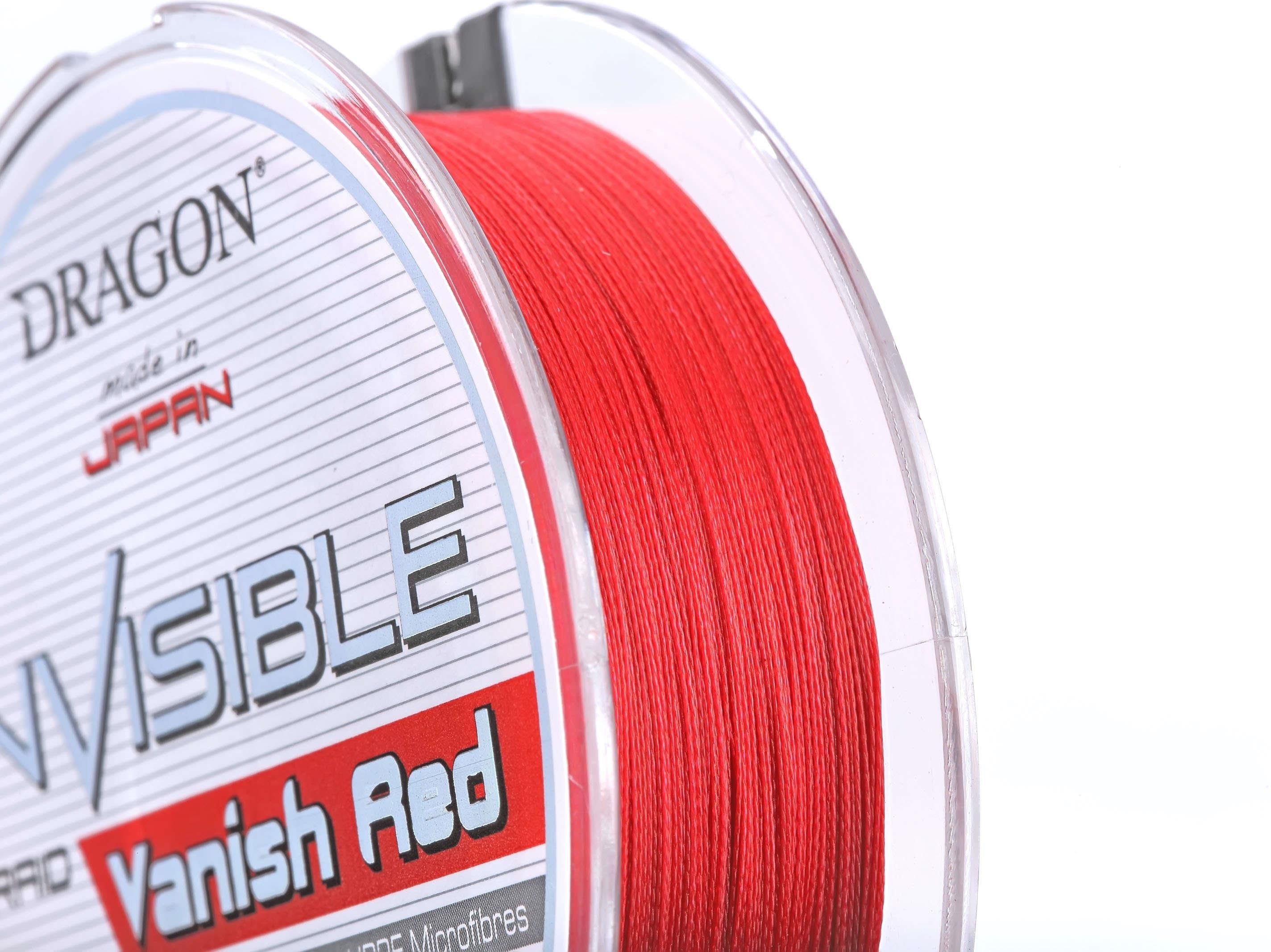 Dragon Trenzados Invisible Vanish Red - Hilos Trenzados para spinning, casting - Tienda de Pesca Dragon Trenzados Invisible Vanish Red - Hilos Trenzados para spinning, casting - Tienda de Pesca