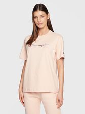 Champion T-Shirt Big Script Logo 115496 Pomarańczowy Regular Fit - zdjęcie 1