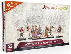 Dungeons & Lasers Set di miniature Armies of Deuslair, 42 modelli con basi sceniche, 5E, compatibili con DND e giochi di ruolo da tavolo, non verniciati e smontati, per bambini dai 14