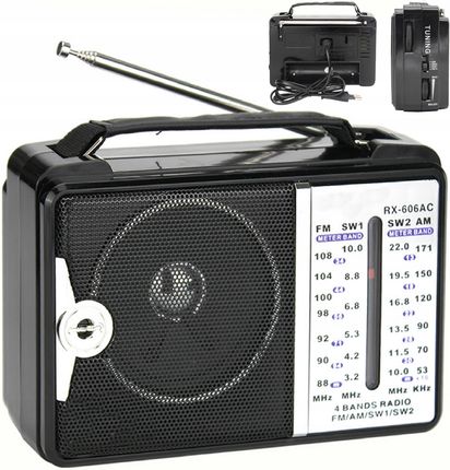Golon Turystyczne Radio Przenośne Fm Sieciowe RX-606AC