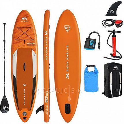 Aqua Marina Deska Sup Fusion 10'10 Pompowany Paddleboard 2022 Wariant Zestaw Startowy