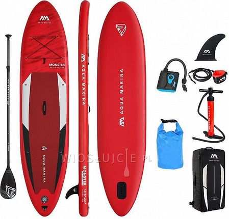 Aqua Marina Deska Sup Monster 12'0 Pompowany Paddleboard 2022 Wariant Zestaw Startowy