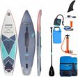 Deska Sup Stx Pure Tourer 10'4 X 31 Navy/ Rose Z Wiosłem Laminatowym - Pompowany Paddleboard Model 2022 - wariant: zestaw startowy