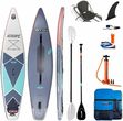 Deska Sup Stx Pure Tourer 11'6 X 32 Navy/ Rose Z Wiosłem Laminatowym - Pompowany Paddleboard Model 2022 - wariant: zestaw kajakowy